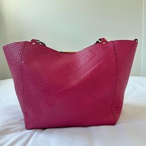 BURBERRY Hot Pink tote bag!